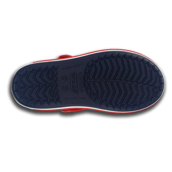 CROCS CROCBAND SANDAL KIDS NAVY/RED