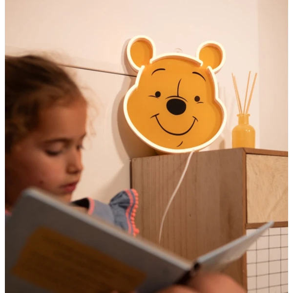 YELLOWPOP ILLUMINATED DECORATIVE DISNEY WINNIE FACE