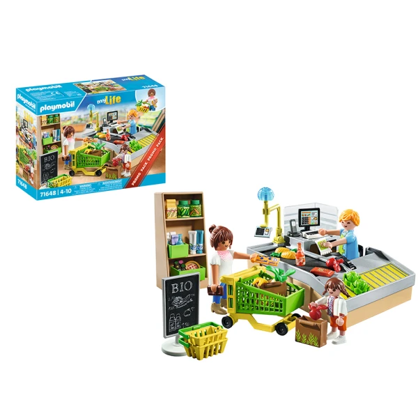 PLAYMOBIL MY LIFE ΤΑΜΕΙΟ ΒΙΟΛΟΓΙΚΟΥ ΚΑΤΑΣΤΗΜΑΤΟΣ