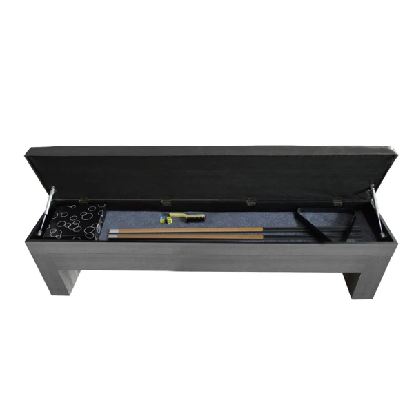 GARLANDO BENCH FOR POOL TABLE MIAMI-G GREY OAK