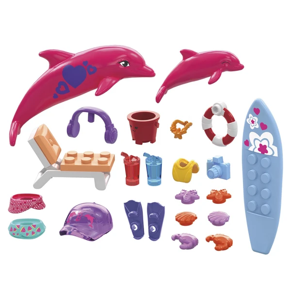 MEGA BARBIE COLOR REVEAL 121 pcs - DOLPHIN EXPLORATION