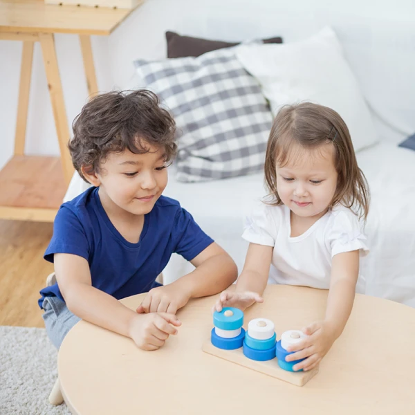 PLAN TOYS ΞΥΛΙΝΟ ΤΡΙΟ ΤΑΞΙΝΟΜΗΣΗΣ