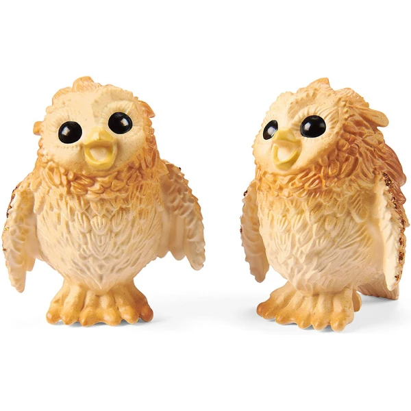 MINIATURE SCHLEICH BAYALA HATCHING OWL CHICKS