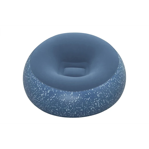 BESTWAY INFLATABLE CHAIR 112X112X66 cm INFLATE A CHAIR BLUE