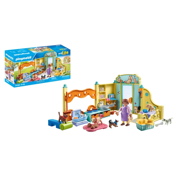 PLAYMOBIL MY LIFE ΣΤΑΘΜΟΣ ΦΡΟΝΤΙΔΑΣ ΚΟΥΤΑΒΙΩΝ