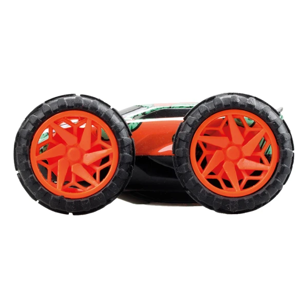 EXOST JUMP TOY CAR FRICTION POWERED WITH RAMP AND OBSTACLES - 3 DESIGNS