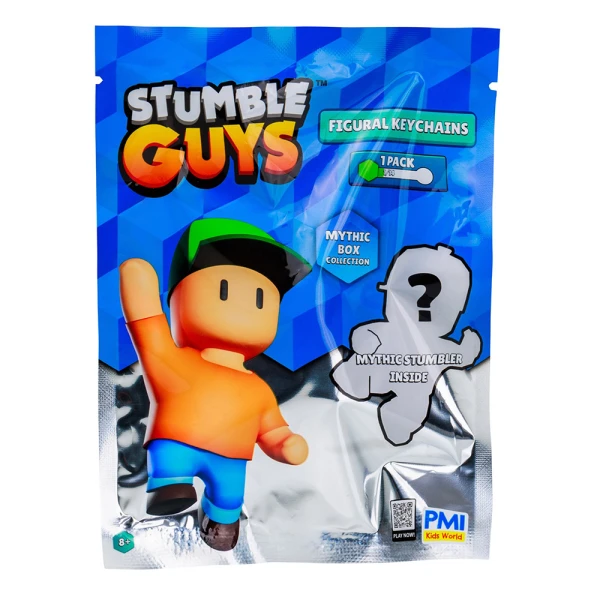 STUMBLE GUYS MYTHIC KEYCHAIN  FIGURE SURPRISE 