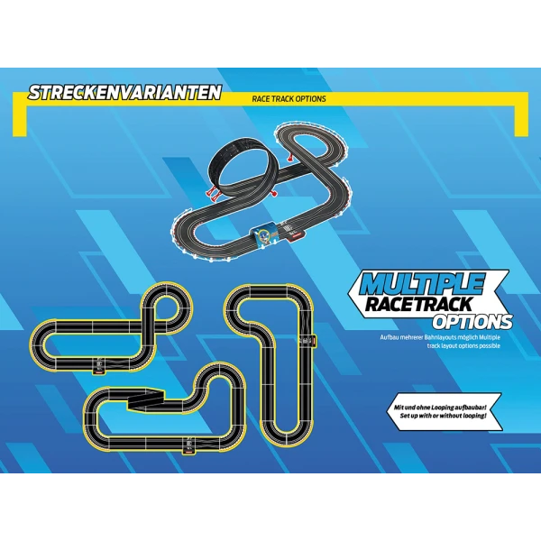 CARRERA GO!!! SET RACE WITH TWO CARS 1:43 SONIC THE HEDGEHOG 4.9m