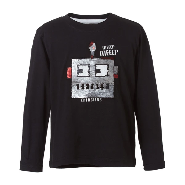ENERGIERS BEBE BOY BLOUSE BLACK