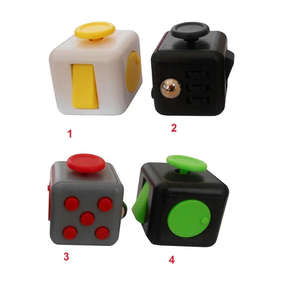 ANTISTRESS CUBE FIDGET - 4 COLOURS
