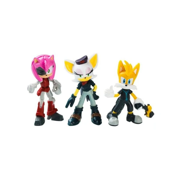 P.M.I. SONIC PRIME ΣΥΛΛΕΚΤΙΚΕΣ ΦΙΓΟΥΡΕΣ 6,5 εκ. 3PACK - 4 ΣΧΕΔΙΑ