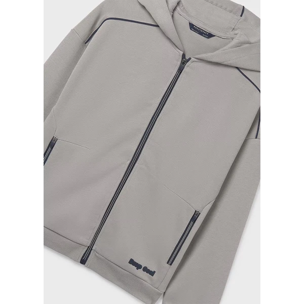 MAYORAL CARDIGAN INTERLOCK BROWN 