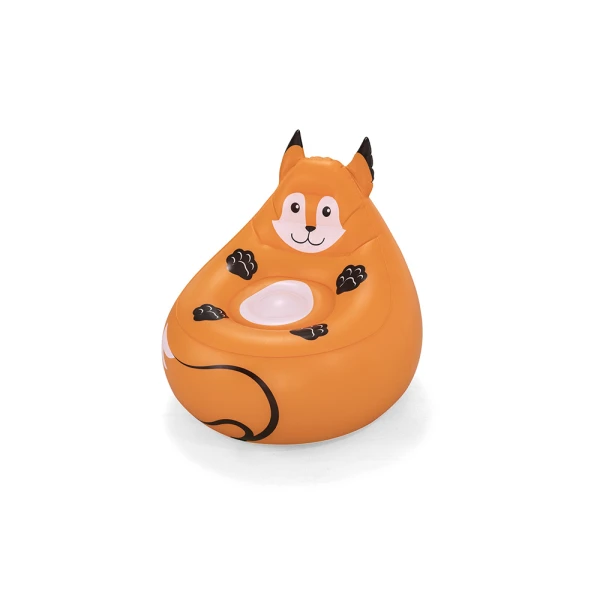 BESTWAY CHILDREN INFLATABLE CHAIR 72X72X64 cm  COZY CRITTERS - FOX