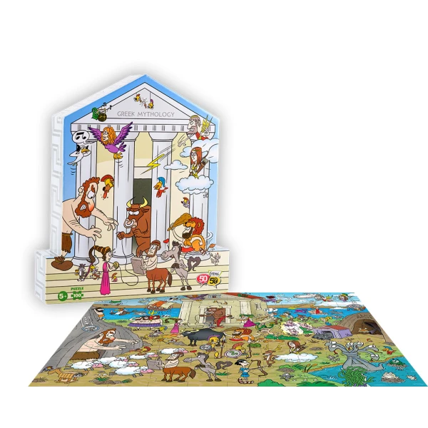 50-50 GAMES ΠΑΖΛ ΕΛΛΗΝΙΚΗ ΜΥΘΟΛΟΓΙΑ 100 ΤΕΜ.