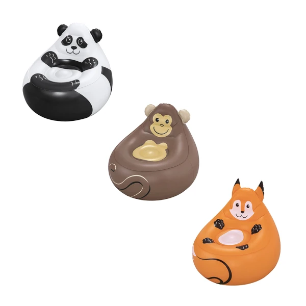 BESTWAY CHILDREN INFLATABLE CHAIR 72X72X64 cm  COZY CRITTERS - FOX