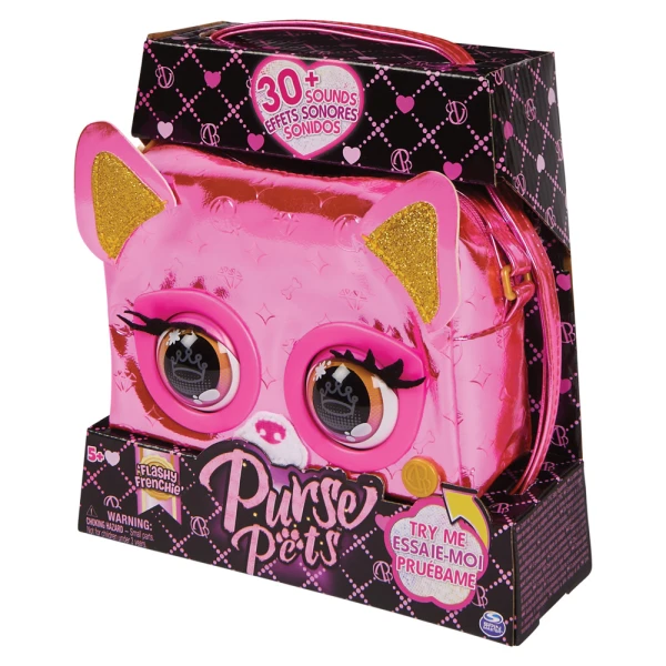 PURSE PETS BAG METALLIC MAGIC FRENCHIE