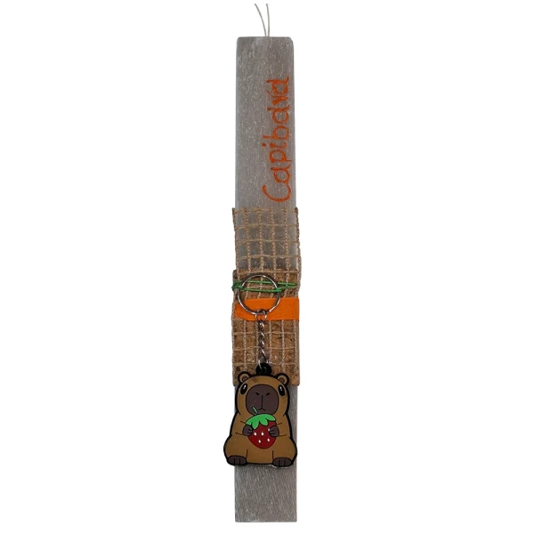 UNIKER HANDMADE CANDLE KEYCHAIIN CAPYBARA - 2 DESIGNS