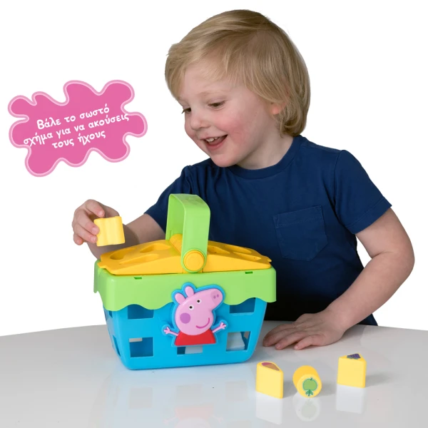 PEPPA PIG PEPPA\'S SHAPE SORTER PICNIC SET