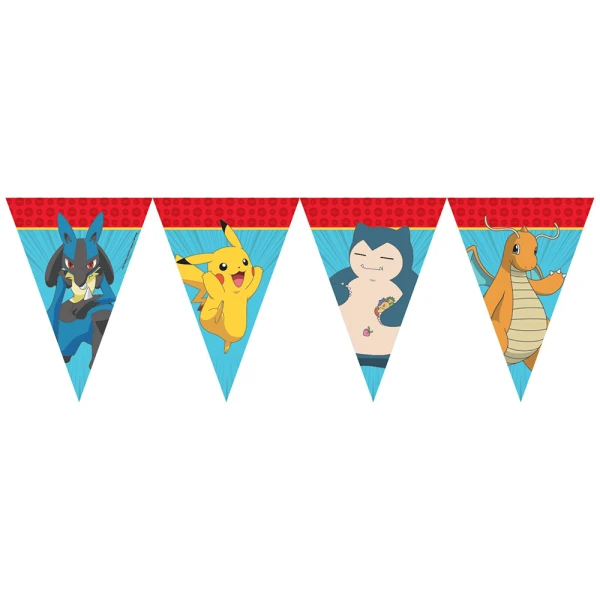 ΧΑΡΤΙΝΗ ΤΡΙΓΩΝΗ ΓΙΡΛΑΝΤΑ POKEMON