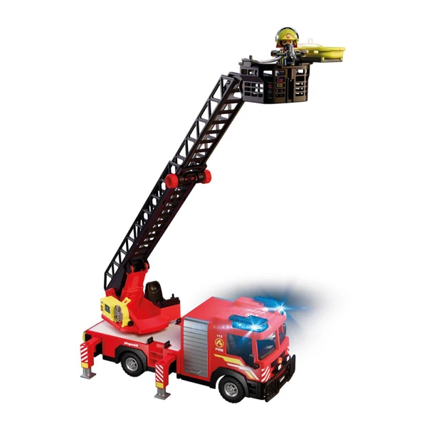 PLAYMOBIL CITY ACTION ΠΥΡΟΣΒΕΣΤΙΚΟ ΟΧΗΜΑ ΜΕ ΣΚΑΛΑ ΚΑΙ ΚΑΛΑΘΙ