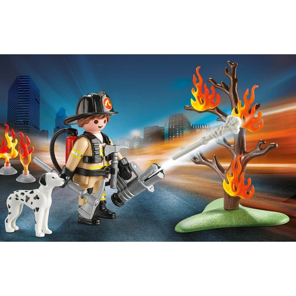 PLAYMOBIL CITY ACTION FIRE RESCUE CARRY CASE