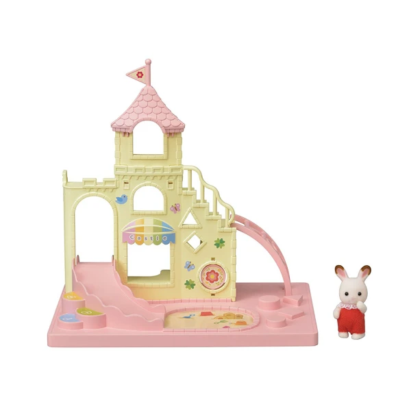 THE SYLVANIAN FAMILIES BABY CASTLE PLAYGROUND