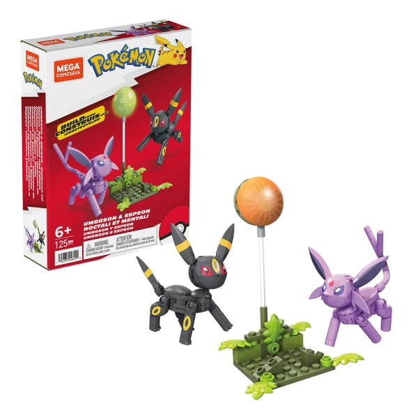 MEGA CONSTRUX POKEMON UMBREON & ESPEON 125 pcs