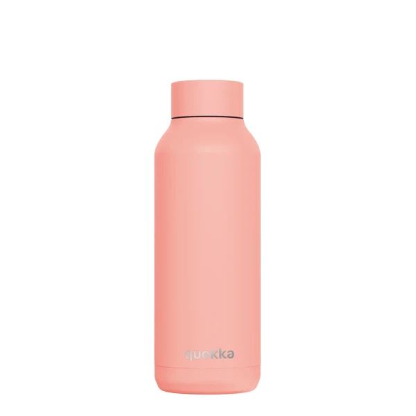 QUOKKA STAINLESS STEEL ΜΠΟΥΚΑΛΙ ΘΕΡΜΟΣ SOLID 510ml - PASTEL PEACH
