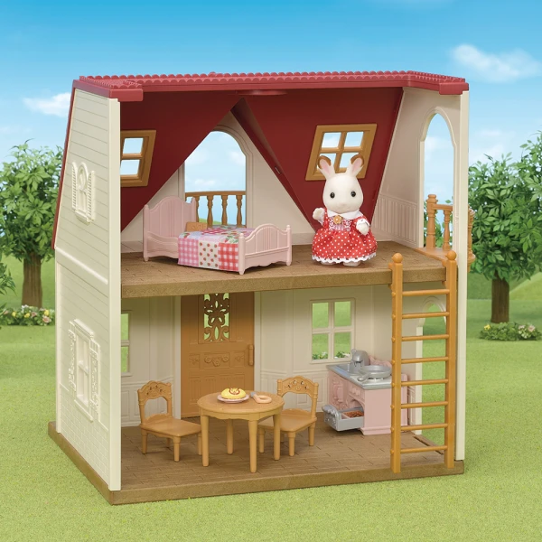 THE SYLVANIAN FAMILIES RED ROOF COSY COTTAGE