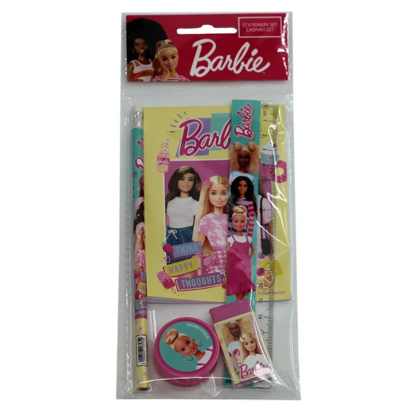 ΣΕΤ ΣΧΟΛΙΚΟ & ΜΠΛΟΚΑΚΙ ΣΗΜΕΙΩΣΕΩΝ BARBIE