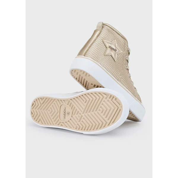 MAYORAL SPORT BOOTS SEQUINS GOLD