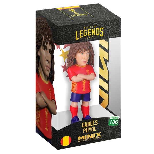MINIX LEGENDS WORLD CUP SPAIN FIGURE 12 cm CARLES PUYOL