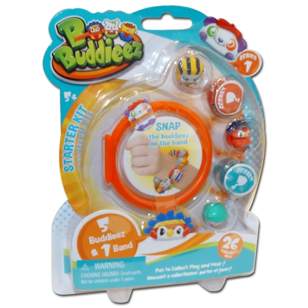 BBUDDIEEZ BLISTER WITH 3 BUDDIEEZ & BAND