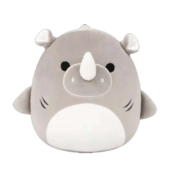 SQUISHMALLOWS PLUSH 19 cm - BRUNO THE RHINO SHARK