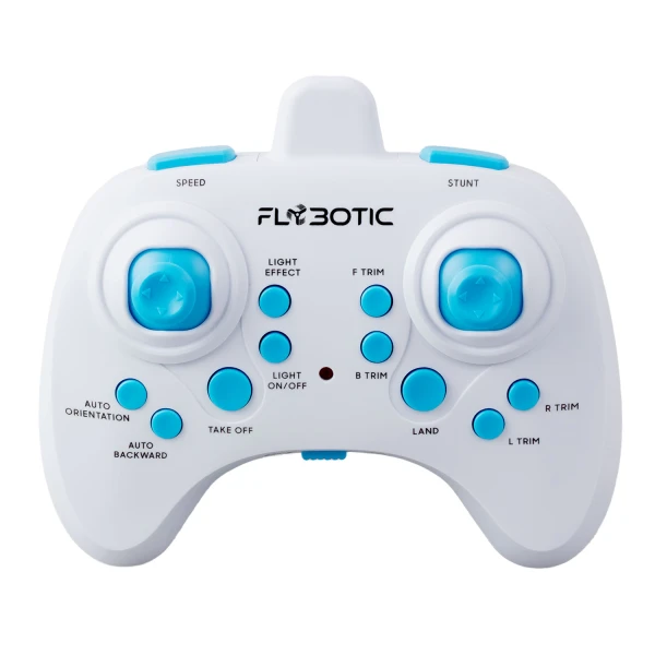 SILVERLIT FLYBOTIC RADIO CONTROL DRONE NEON STUNT FOR AGES 8+