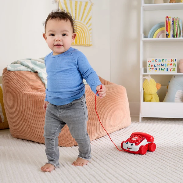 FISHER PRICE ΣΥΡΟΜΕΝΟ ΤΗΛΕΦΩΝΑΚΙ 80 ΧΡΟΝΙΑ MATTEL
