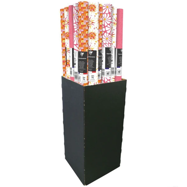 WRAPPING PAPER 0.70X3M COLOURED - ASSORTED DESINGS