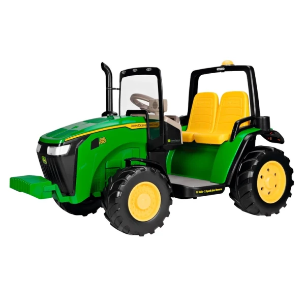 PEG-PEREGO TRACTOR 12 VOLT JOHN DEERE DUAL FORCE