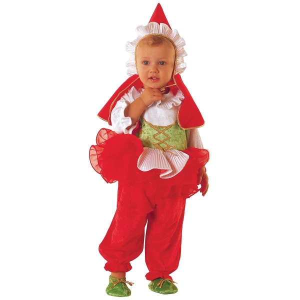 BEBE CARNIVAL COSTUME RED RIDING HOOD