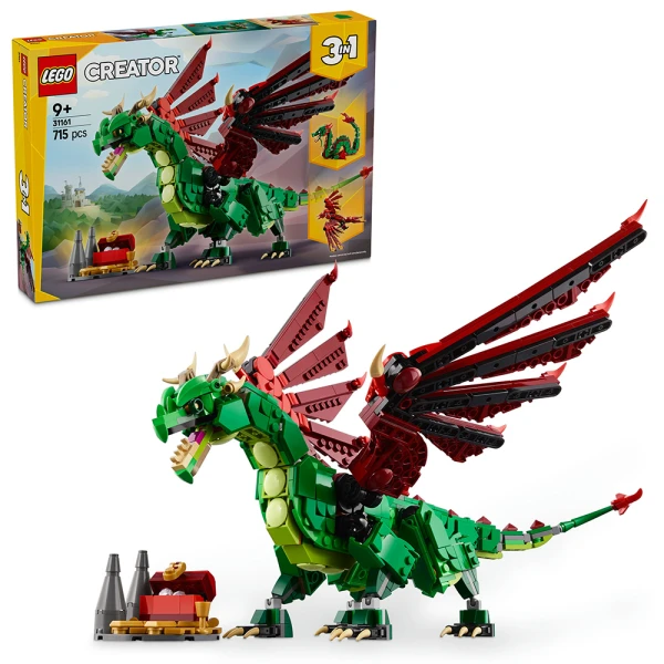 LEGO® CREATOR ΜΕΣΑΙΩΝΙΚΟΣ ΔΡΑΚΟΣ