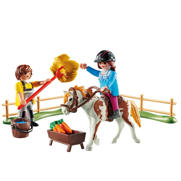 PLAYMOBIL COUNTRY STARTER PACK HORSEBACK RIDING