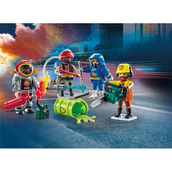 PLAYMOBIL CITY ACTION MY FIGURES: FIRE RESCUE