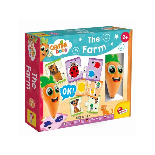 LISCIANI EDUCATIONAL GAME CAROTINA BABY THE FARM