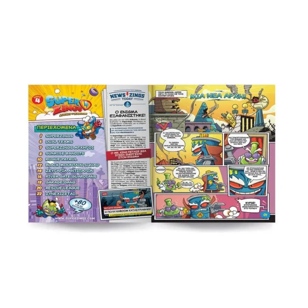 SUPERZINGS MICRO-CREATURES SERIES 4 STARTER PACK FOR 3+ YEARS