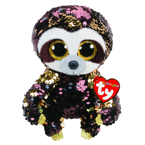 TY BEANIE BOOS PLUSH SEQUIN SLOTH 15 cm 