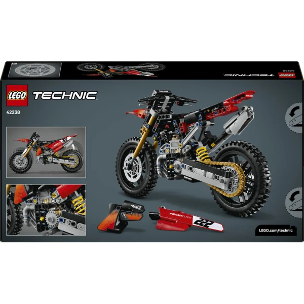 LEGO TECHNIC ΜΟΤΟΣΙΚΛΕΤΑ DUCATI DESMO450 MX FACTORY 