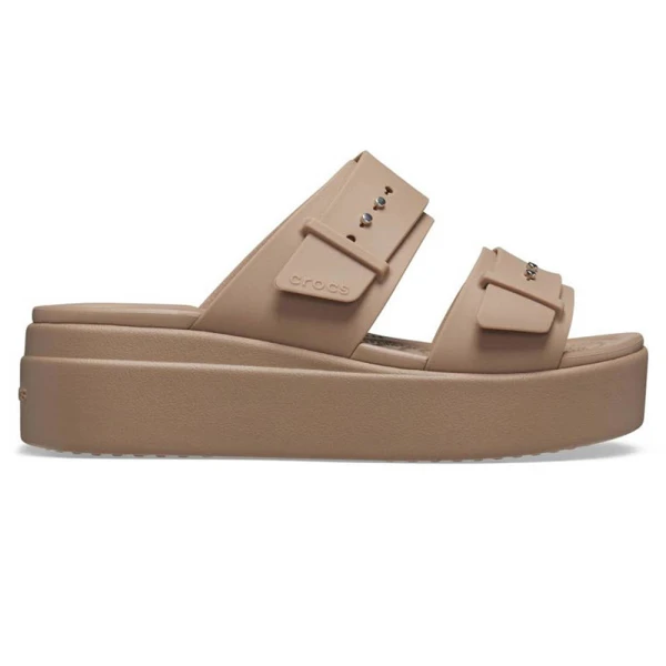 CROCS BROOKLYN BUCKLE LOWWDG LATTE