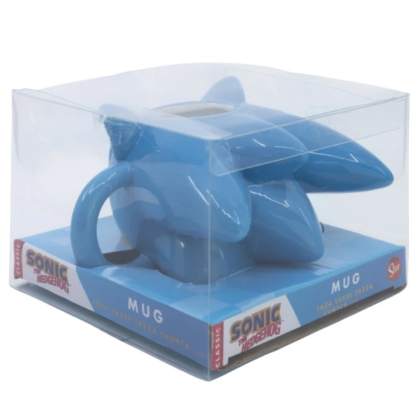 3D ΚΕΡΑΜΙΚΗ ΚΟΥΠΑ 350ml SONIC THE HEDGEHOG - HEAD ΣΕ ΚΟΥΤΙ ΔΩΡΟΥ