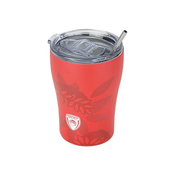 ESTIA HOME ART ΘΕΡΜΟΣ COFFEE MUG 350ml - OLYMPIACOS BC