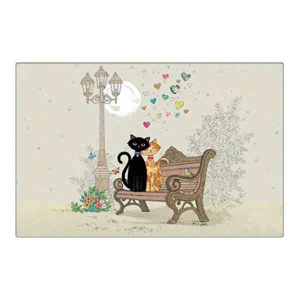KIUB BUG ART ΣΟΥΠΛΑ 43X28 εκ. CHATS COUPLE